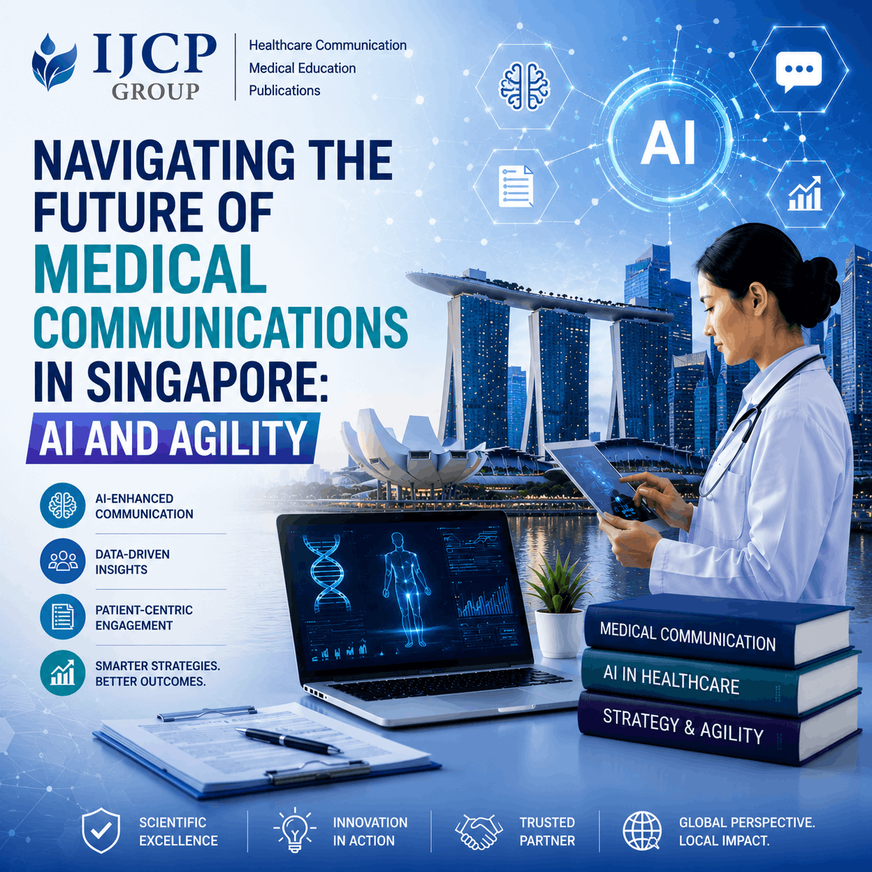 Navigating the Future of Medical Communications in Singapore: AI and Agility