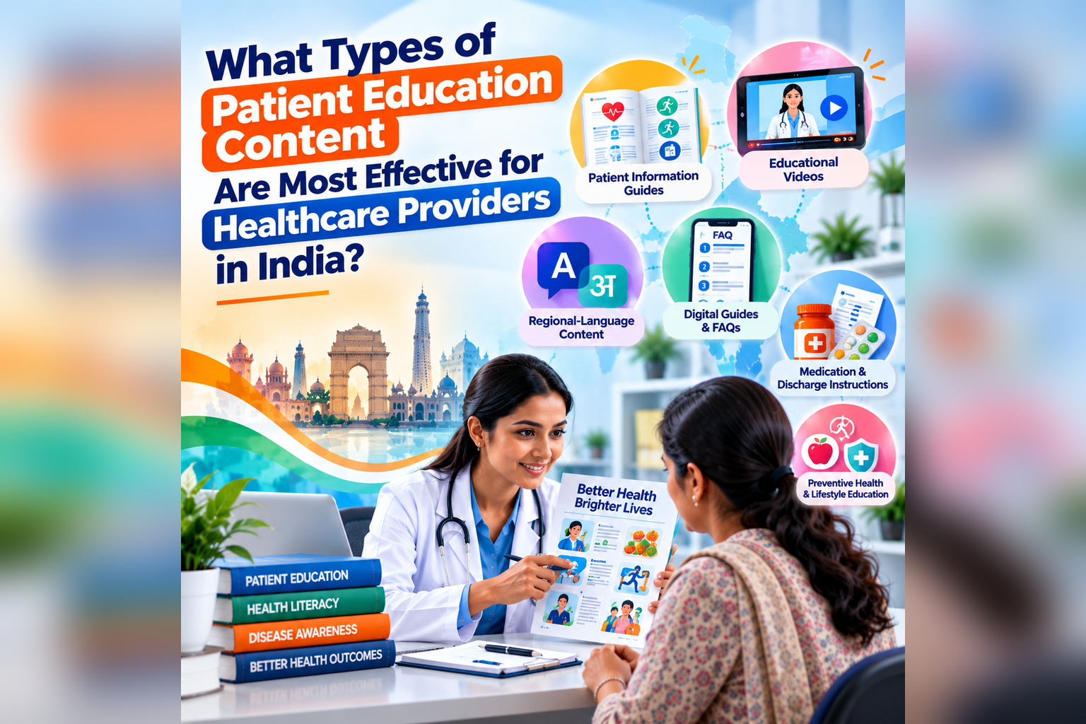 What Types of Patient Education Content Are Most Effective for Healthcare Providers in India?